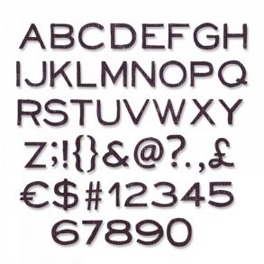 Sizzix-Tim Holtz Thinlits Die - 662226 - 