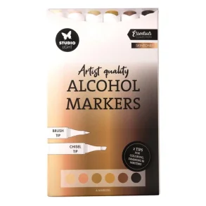 Studio Light Alcohol Markers Skintones 6pcs SL-CO-MARK35