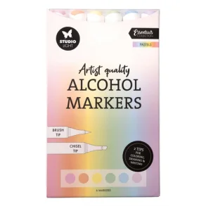 Studio Light Alcohol Markers Pastels 6pcs SL-CO-MARK36