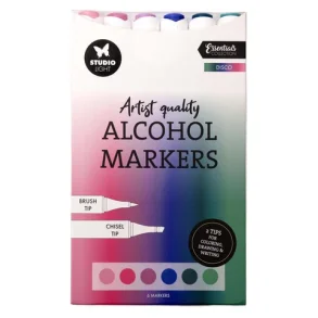 Studio Light Alcohol Markers Disco 6pcs SL-CO-MARK40