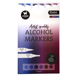 Studio Light Alcohol Markers Galaxy 6pcs SL-CO-MARK45