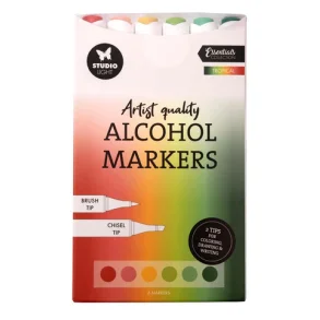 Studio Light Alcohol Markers Tropical 6pcs SL-CO-MARK46