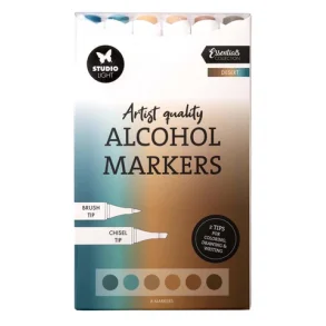 Studio Light Alcohol Markers Desert 6pcs SL-CO-MARK47