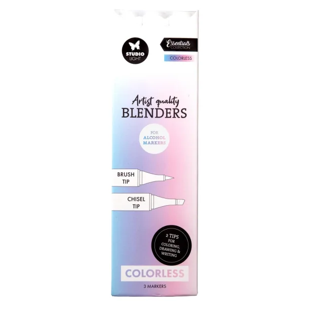 Studio Light Alcohol Markers Colorless Blenders 3pcs SL-CO-MARK48