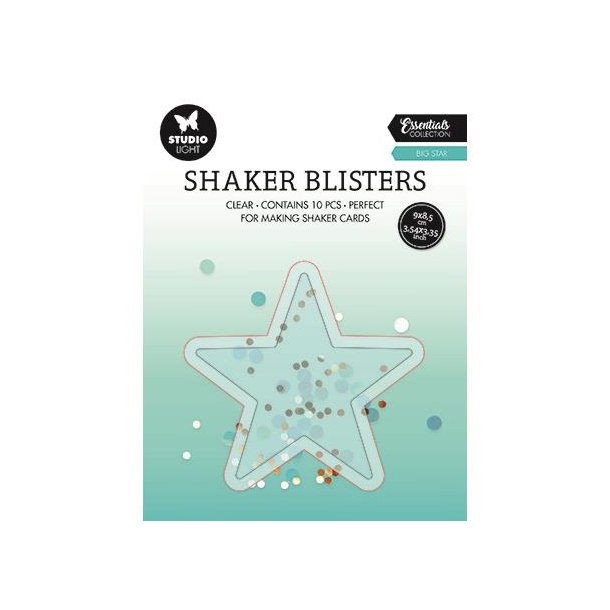 Studio Light Shaker Window "Big Star - 10pc" SL-ES-BLIS07