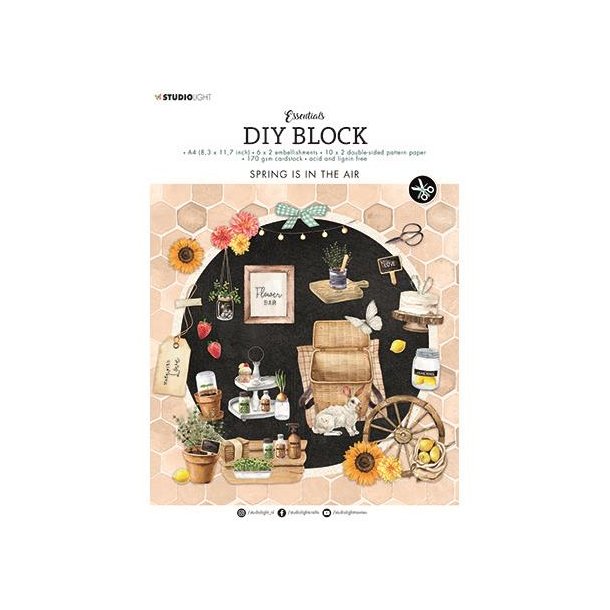 Studio Light DIY Block "Spring is in the air" CCL-ES-DCB39