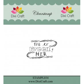 Dixi Craft/HobbyGros STAMPL034