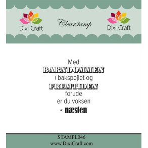Dixi Craft/HobbyGros STAMPL046