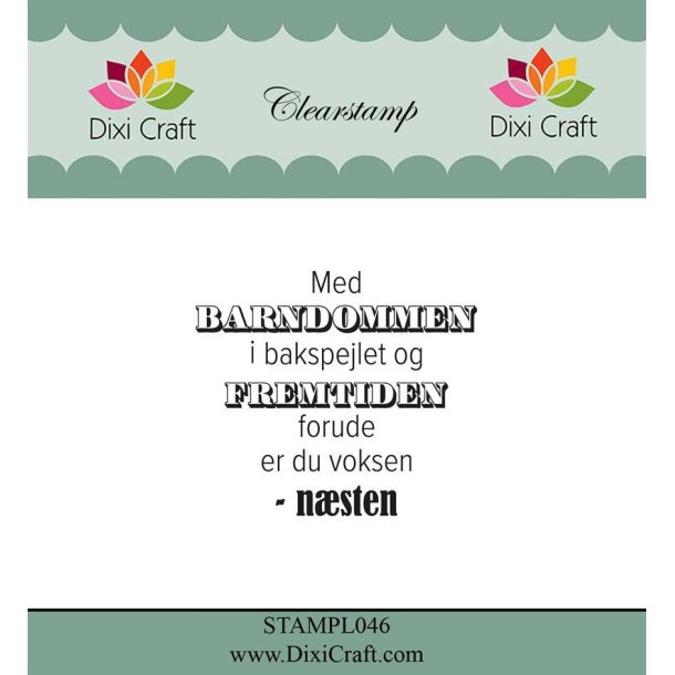 Dixi Craft/HobbyGros STAMPL046