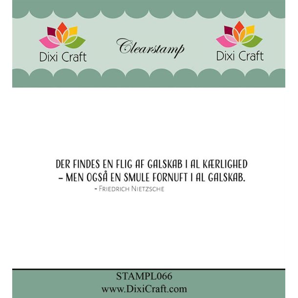 Dixi Craft/HobbyGros STAMPL066