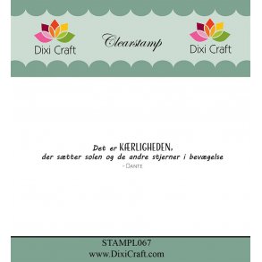 Dixi Craft/HobbyGros STAMPL067