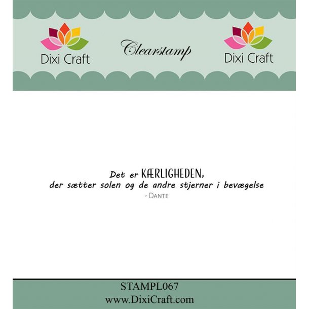 Dixi Craft/HobbyGros STAMPL067