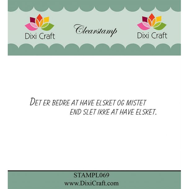 Dixi Craft/HobbyGros STAMPL069