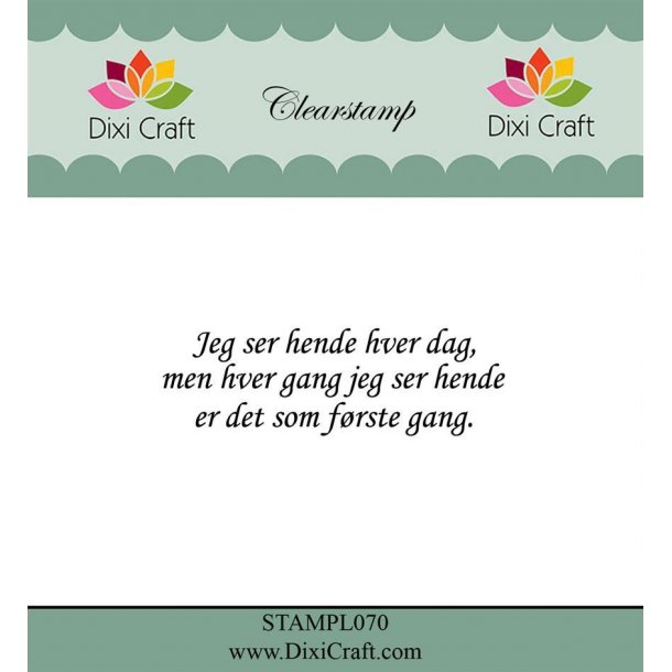 Dixi Craft/HobbyGros STAMPL070