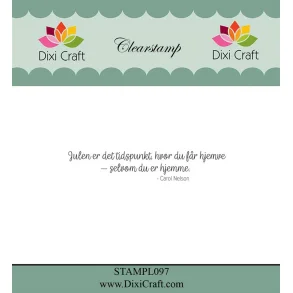 Dixi Craft/HobbyGros STAMPL097