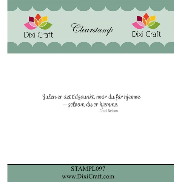 Dixi Craft/HobbyGros STAMPL097