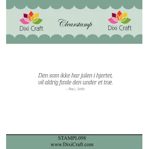 Dixi Craft/HobbyGros STAMPL098