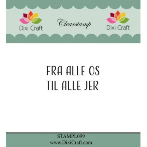 Dixi Craft/HobbyGros STAMPL099