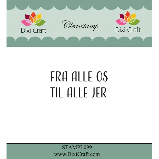 Dixi Craft/HobbyGros STAMPL099