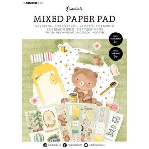 Studio Light  Mixed Paper Pad Essentials nr.11 SL-ES-MPP11 A5