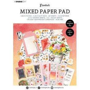 Studio Light  Mixed Paper Pad Essentials nr.16 SL-ES-MPP16 A5 