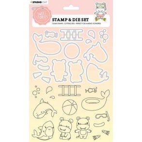 Studio Light Stamp & Cutting Die Sweet Stories nr.46 SL-SS-SCD46 270x160mm