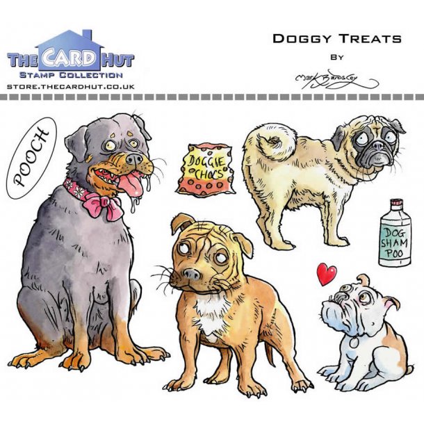 The Card Hut Stamp - MBPDT - Doggy Treats