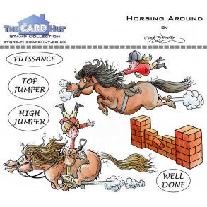 The Card Hut Stamp - MBPHA - Horsing Around