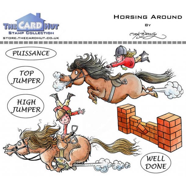 The Card Hut Stamp - MBPHA - Horsing Around