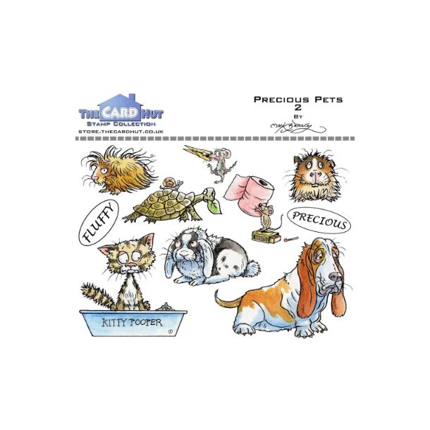 The Card Hut Stamp - MBPPP - Precious Pets 2