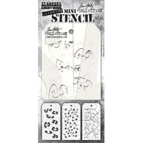 SA / Tim Holtz Mini Stencil Set #56 TH-MST056