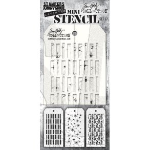 SA / Tim Holtz Mini Stencil Set #57 TH-MST057 