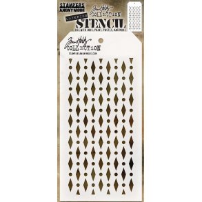 Tim Holtz Layered Stencil Diamond Dot TH-S133