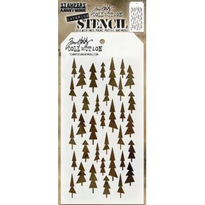Tim Holtz Layered Stencil Tree Lot TH-S150