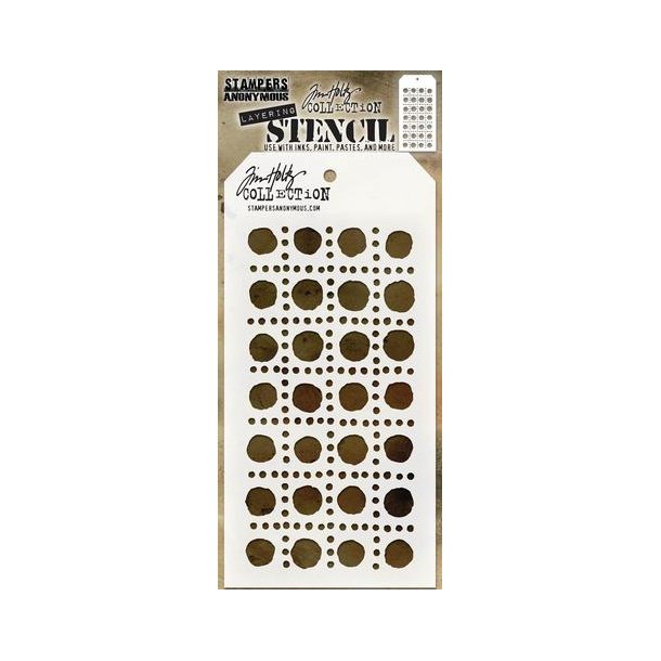 Tim Holtz Layered Stencil Dotted Line  TH-S155