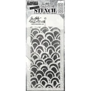 SA / Tim Holtz Layered Stencils Brush Arch TH-S168