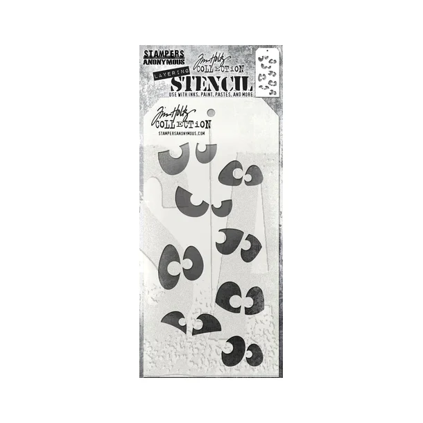 SA / Tim Holtz Layered Stencils Peekaboo TH-S169