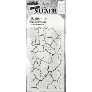 SA / Tim Holtz Layered Stencils Fractured TH-S171