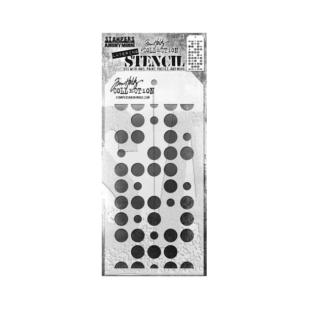 SA / Tim Holtz Layered Stencils Spots TH-S180