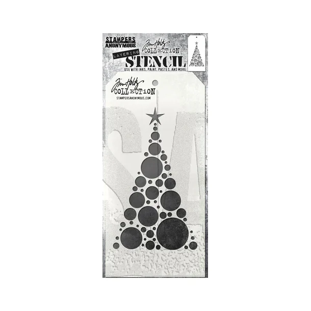  SA / Tim Holtz Layered Stencils Modern Tree TH-S187