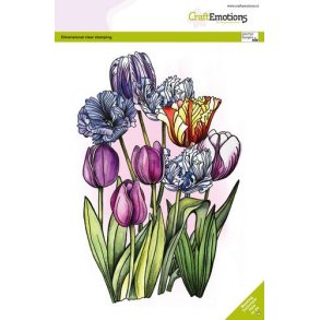 Clearstamps A5 - 3019 - Tulips