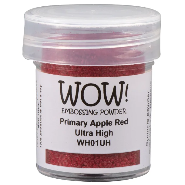 WOW! Embossing Powder "Primaries - Primary Apple Red - Ultra High" WH01UH